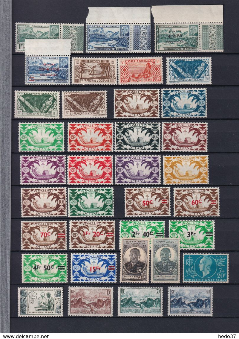 Océanie - Collection - Tous états - Used Stamps