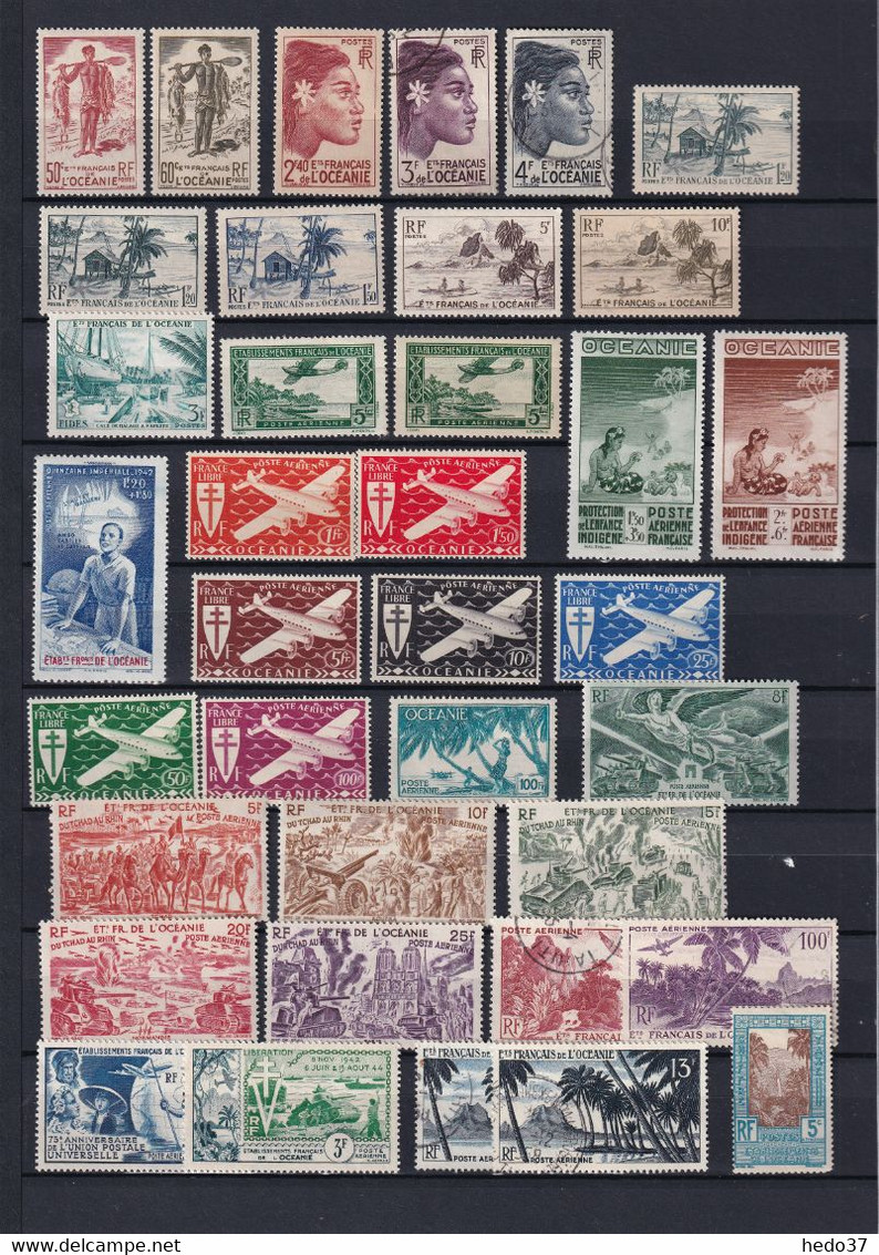 Océanie - Collection - Tous états - Used Stamps