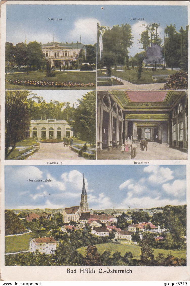 B9291) BAD HALL - O. Österreich - Tolle Sehr Alte AK - 23.04.1927 - Bad Hall