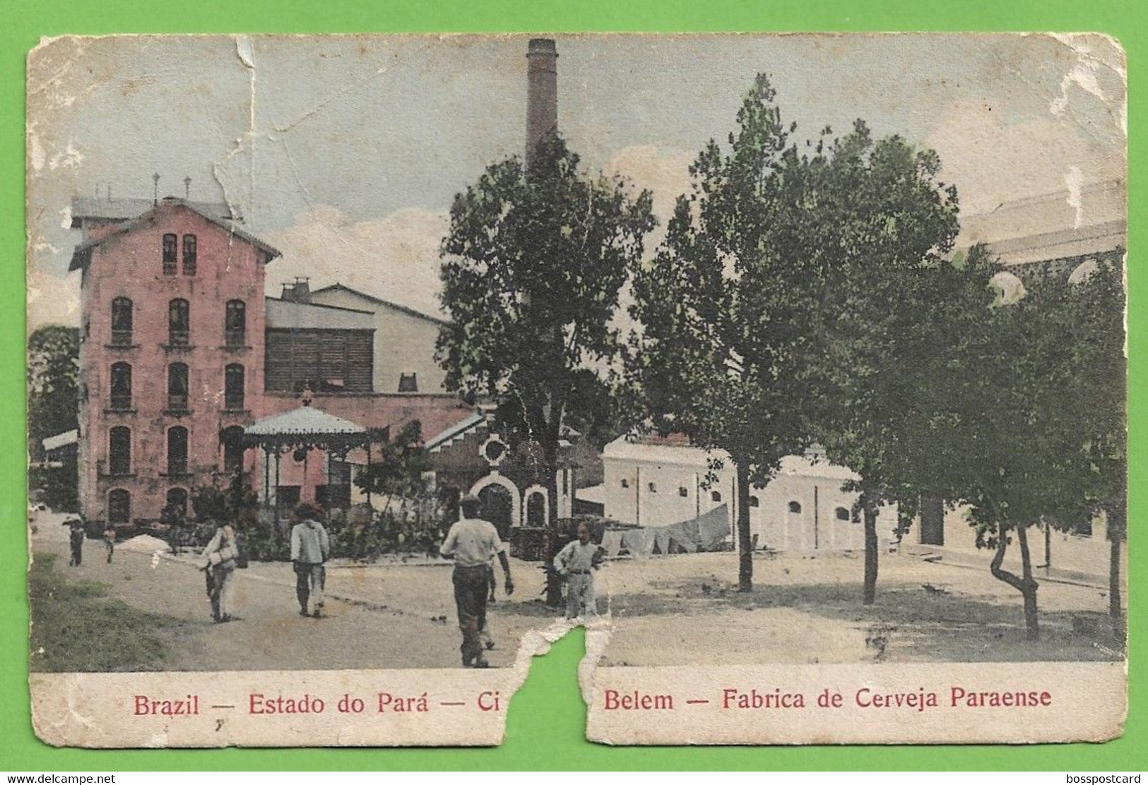 Belém - Fábrica De Cerveja Paraense - Paraná - Brasil (postal Danificado) - Belém