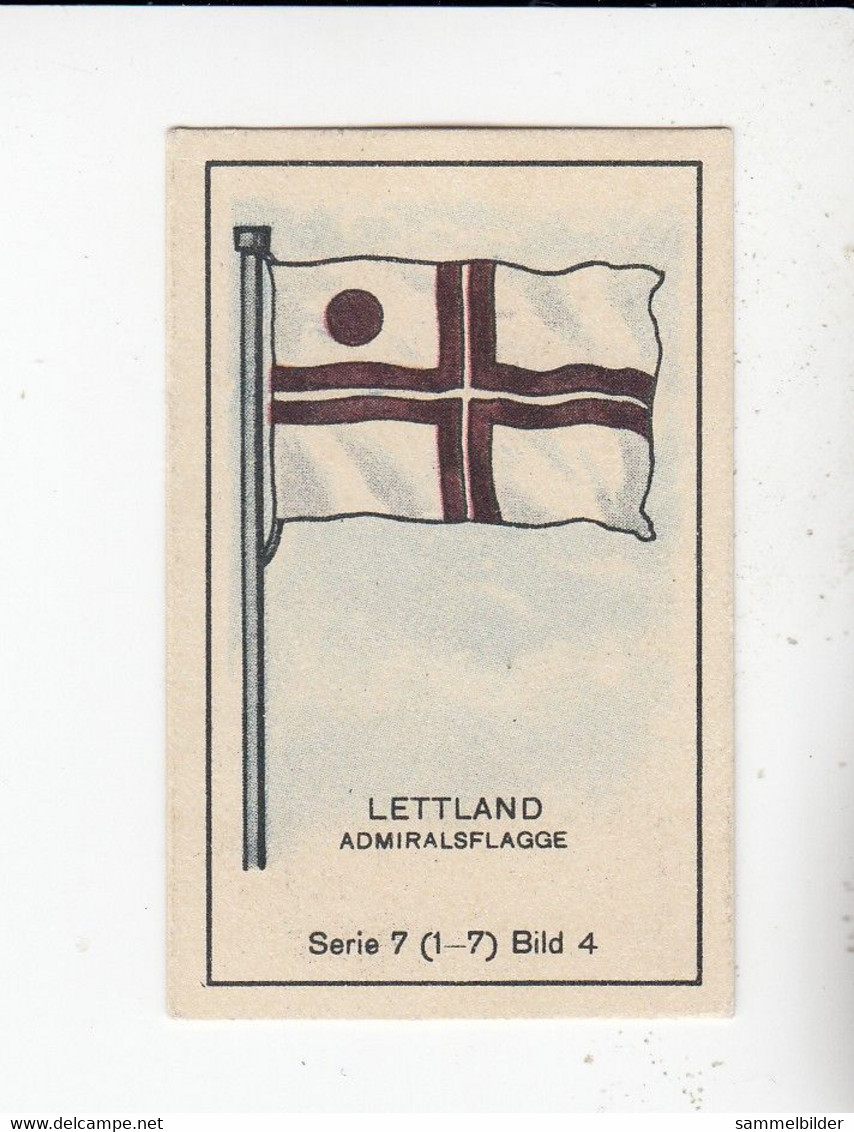 Massary Lettland  Admiralsflagge     Serie 7 #4 - Other Brands