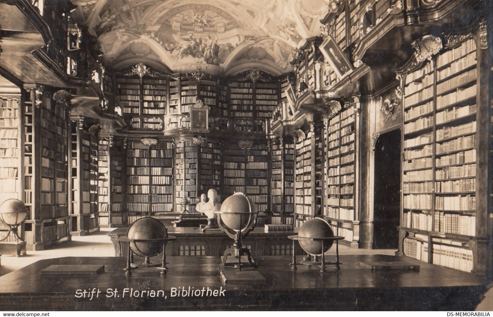 Library - Stift St Florian Austria - Libraries