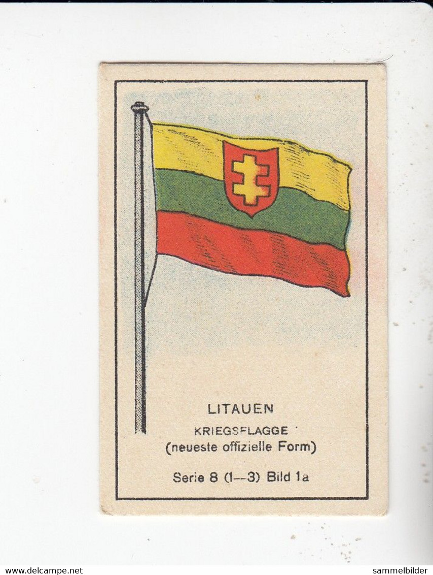 Massary Litauen Kriegsflagge ( Neuste Offizielle Form )        Serie 8 #1a - Other Brands