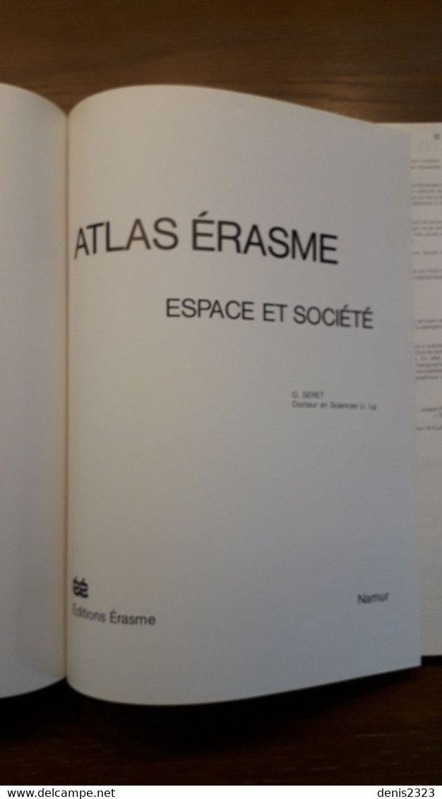 ATLAS Erasme  Atlas Du Monde Et Géographie - Encyclopedieën