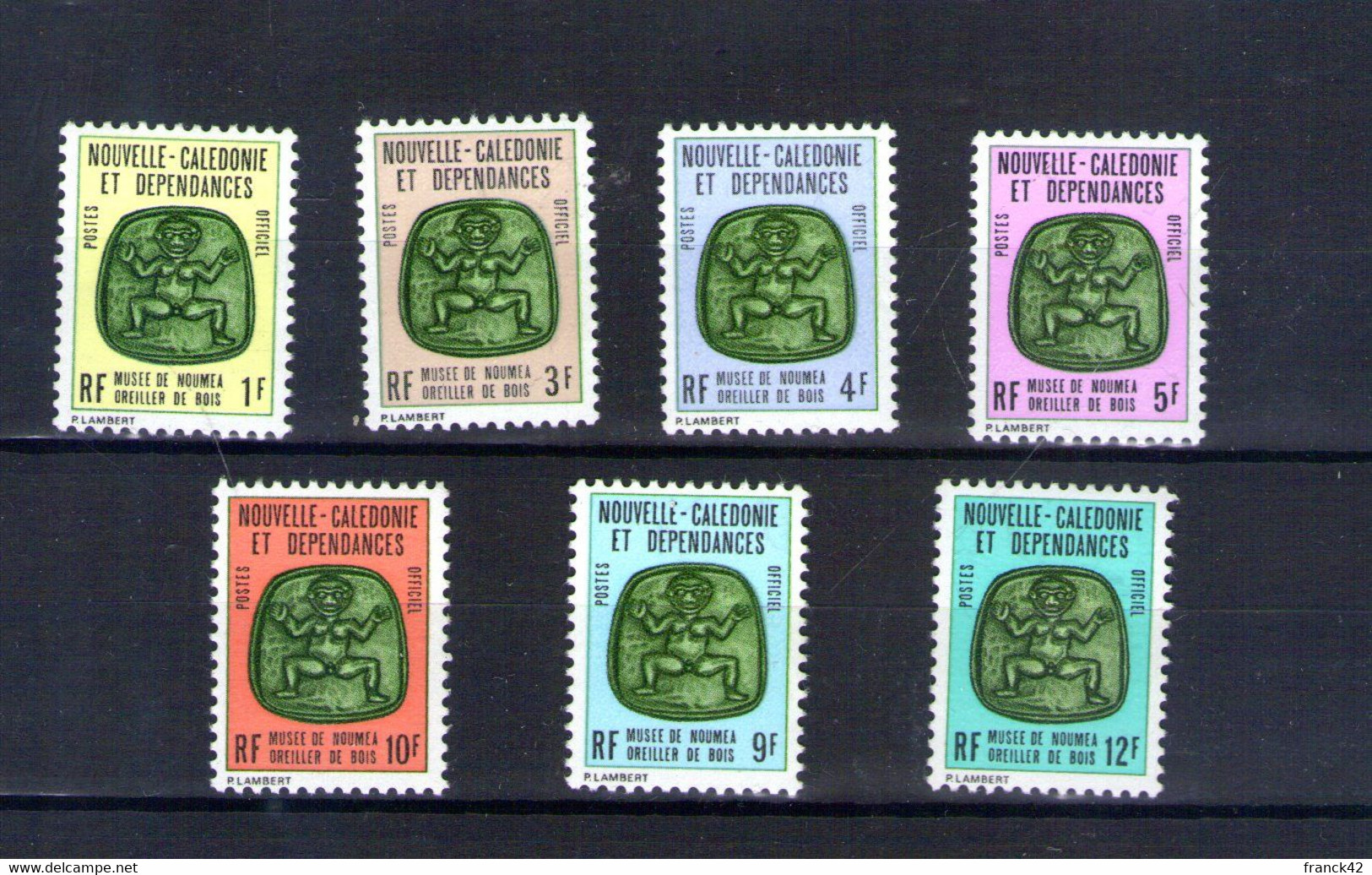 Nouvelle Calédonie. Timbres De Service 1973 - Servizio