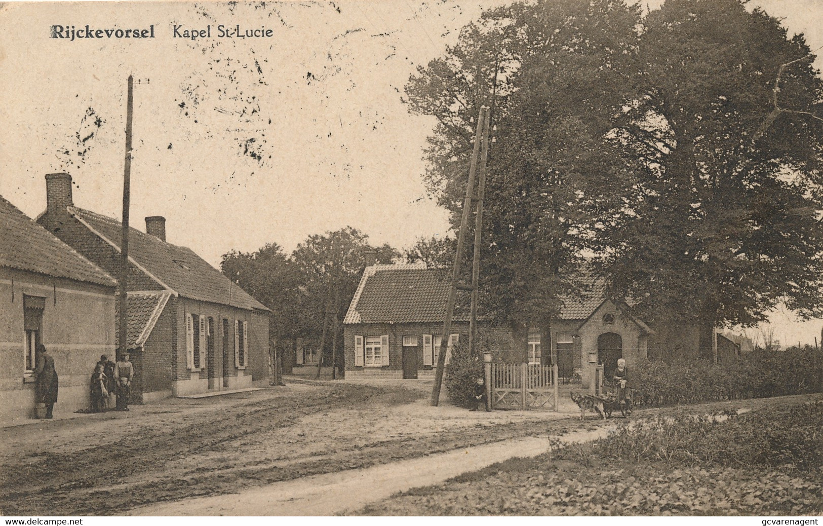 RIJKEVORSEL  KAPEL ST.LUCIE    2 SCANS - Rijkevorsel