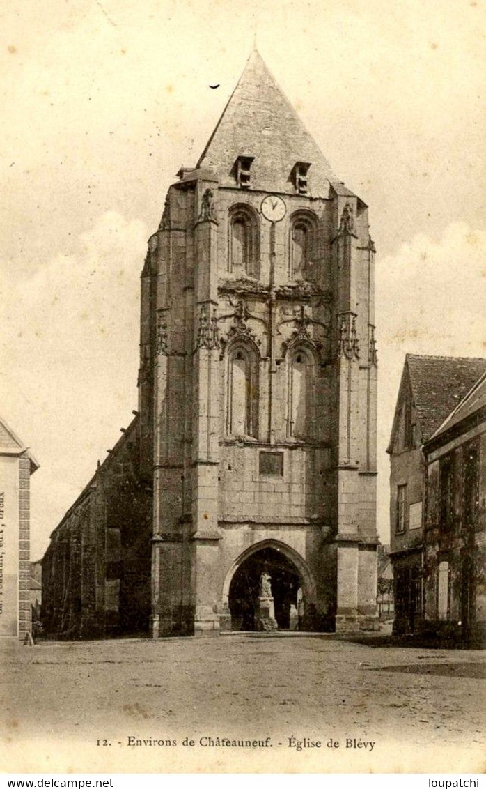 ENVIRONS DE CHATEAUNEUF EGLISE DE BLEVY - Blévy