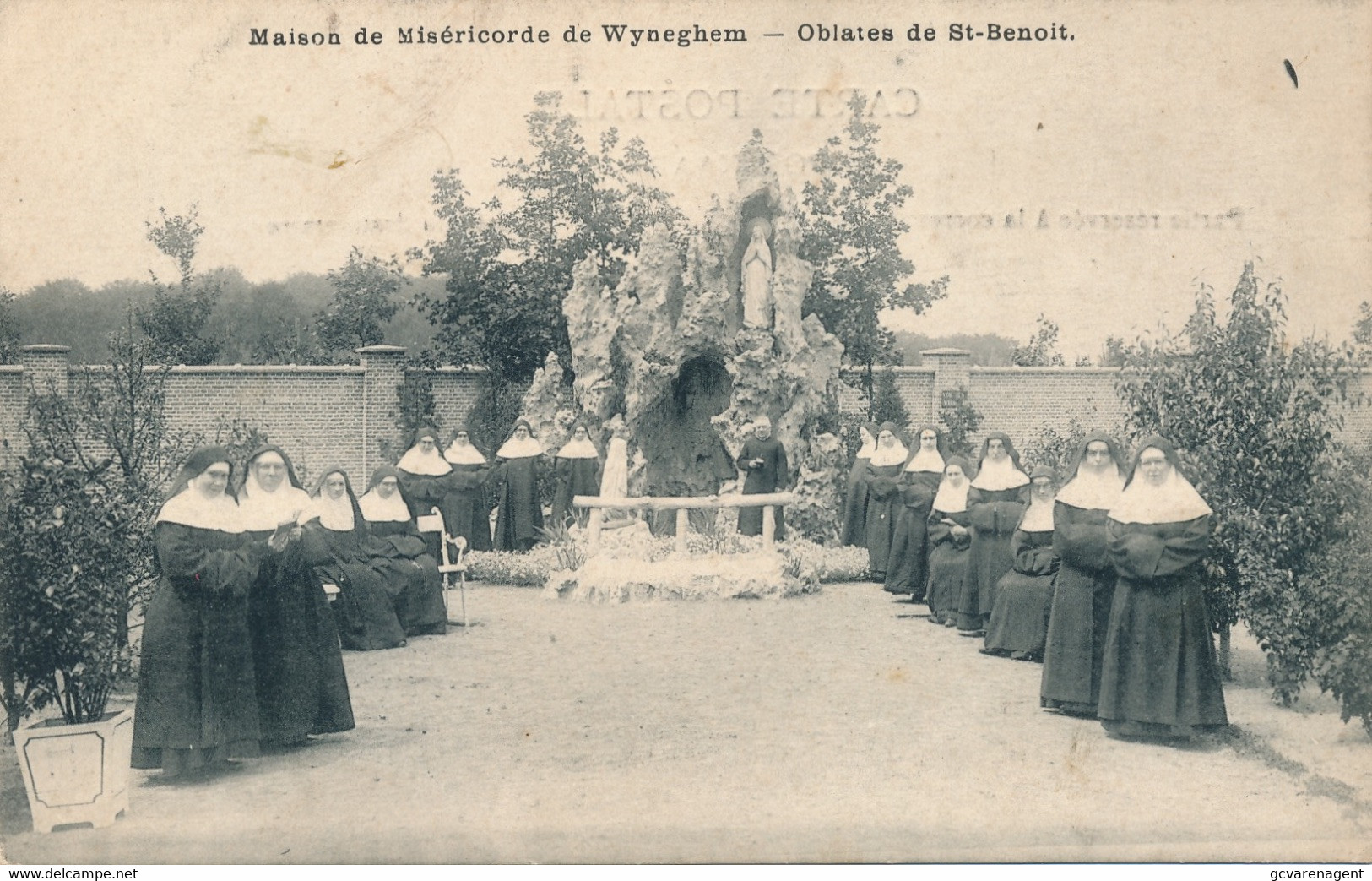 WIJNEGEM  MAISON DE MISERICORDE DE WYNEGHEM   OBLATES DE ST.BENOIT           2 SCANS - Wijnegem