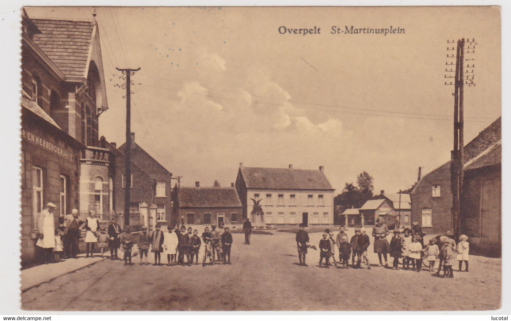 Overpelt - St Martinusplein - Uitg. P. Stevens-Foriers. - Overpelt