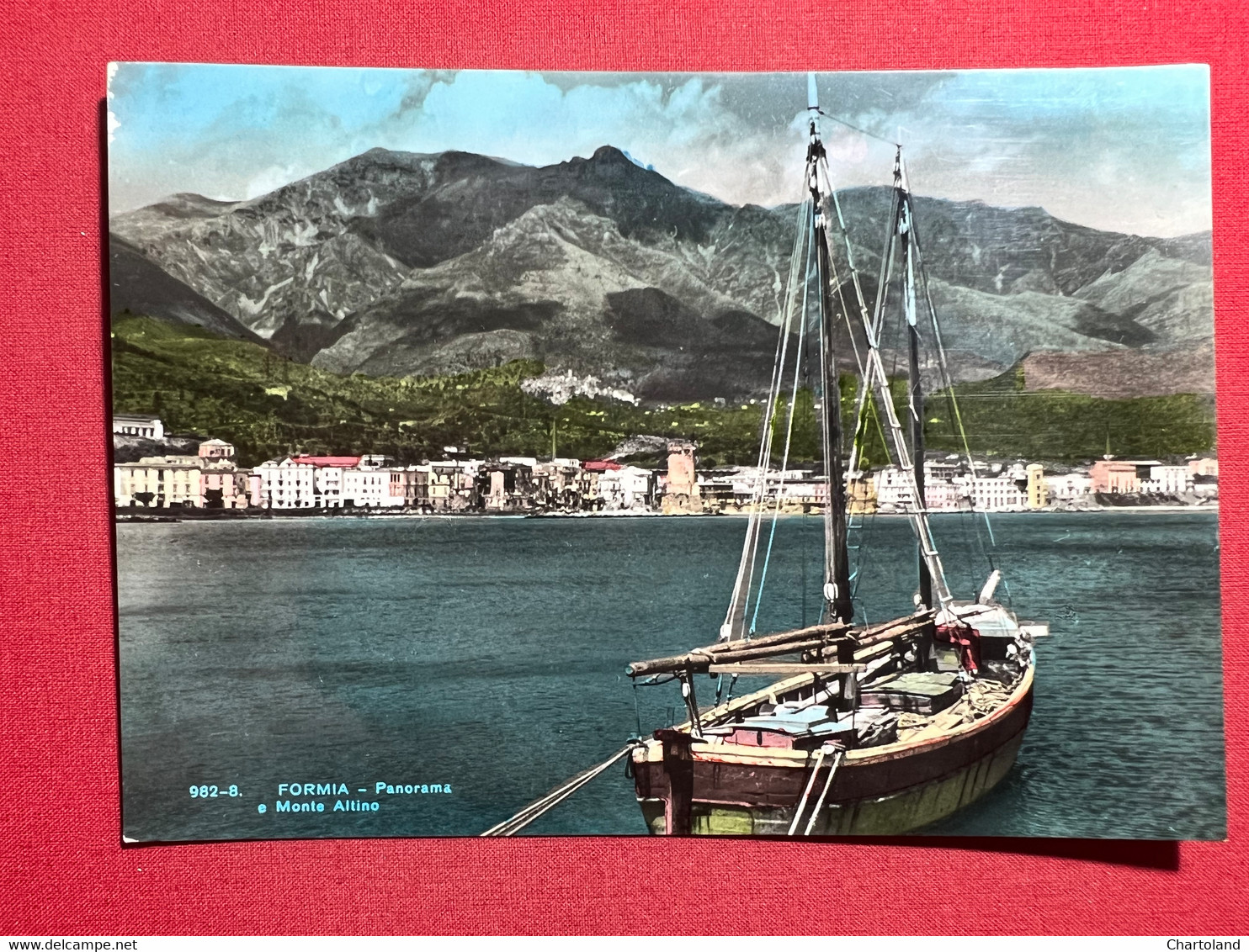 Cartolina - Formia ( Latina ) - Panorama E Monte Altino - 1959 - Latina