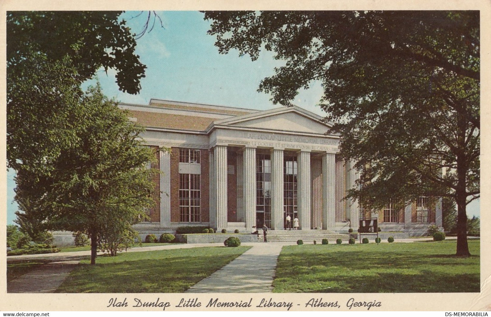 Library - Ilah Dunlop Memorial Library , University Of Georgia In Athens GA 1967 - Bibliotheken