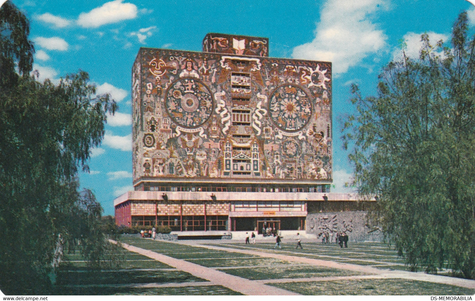 Library - Central Library , National University Of Mexico - Libraries