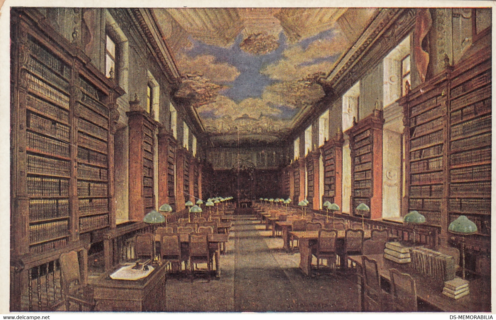 Library - National Library In Hofburg Wien Austria - Bibliotheken