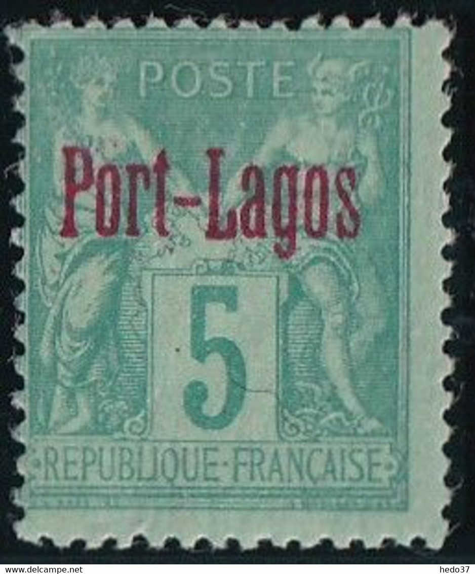 Port-Lagos N°1 - Signé Reine - Neuf * Avec Charnière - TB - Neufs