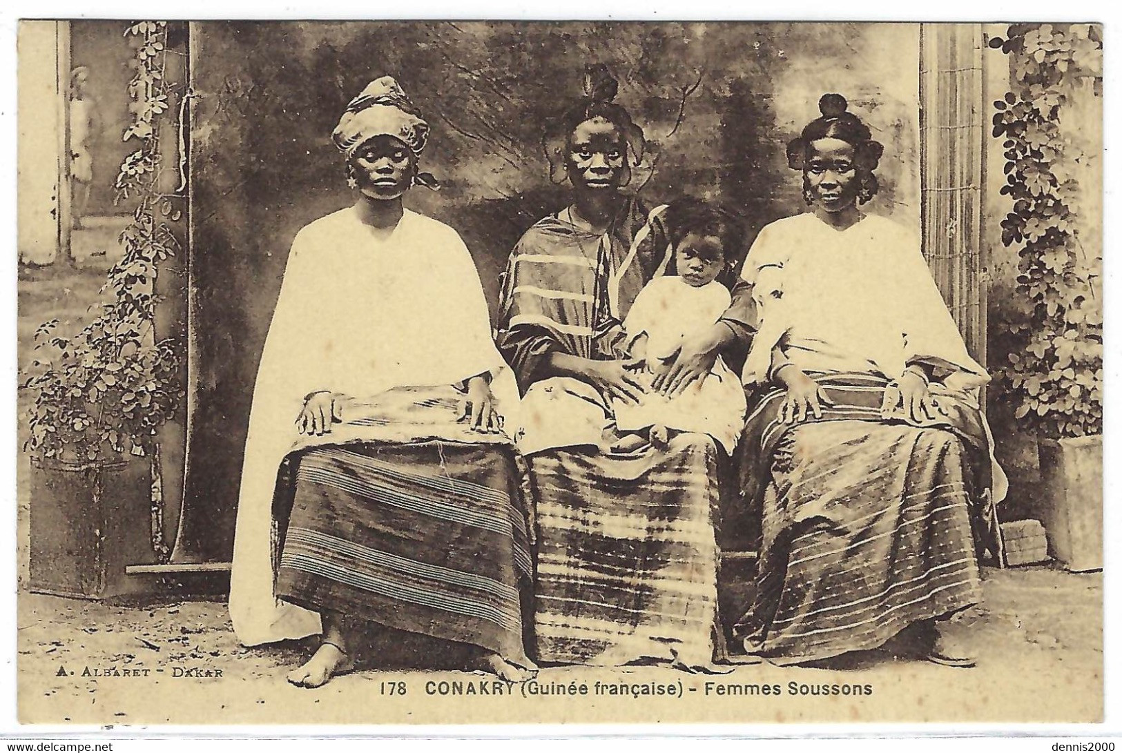 CONAKRY - Femmes Soussous - Ed. A. Albaret, Dakar - Guinée Française
