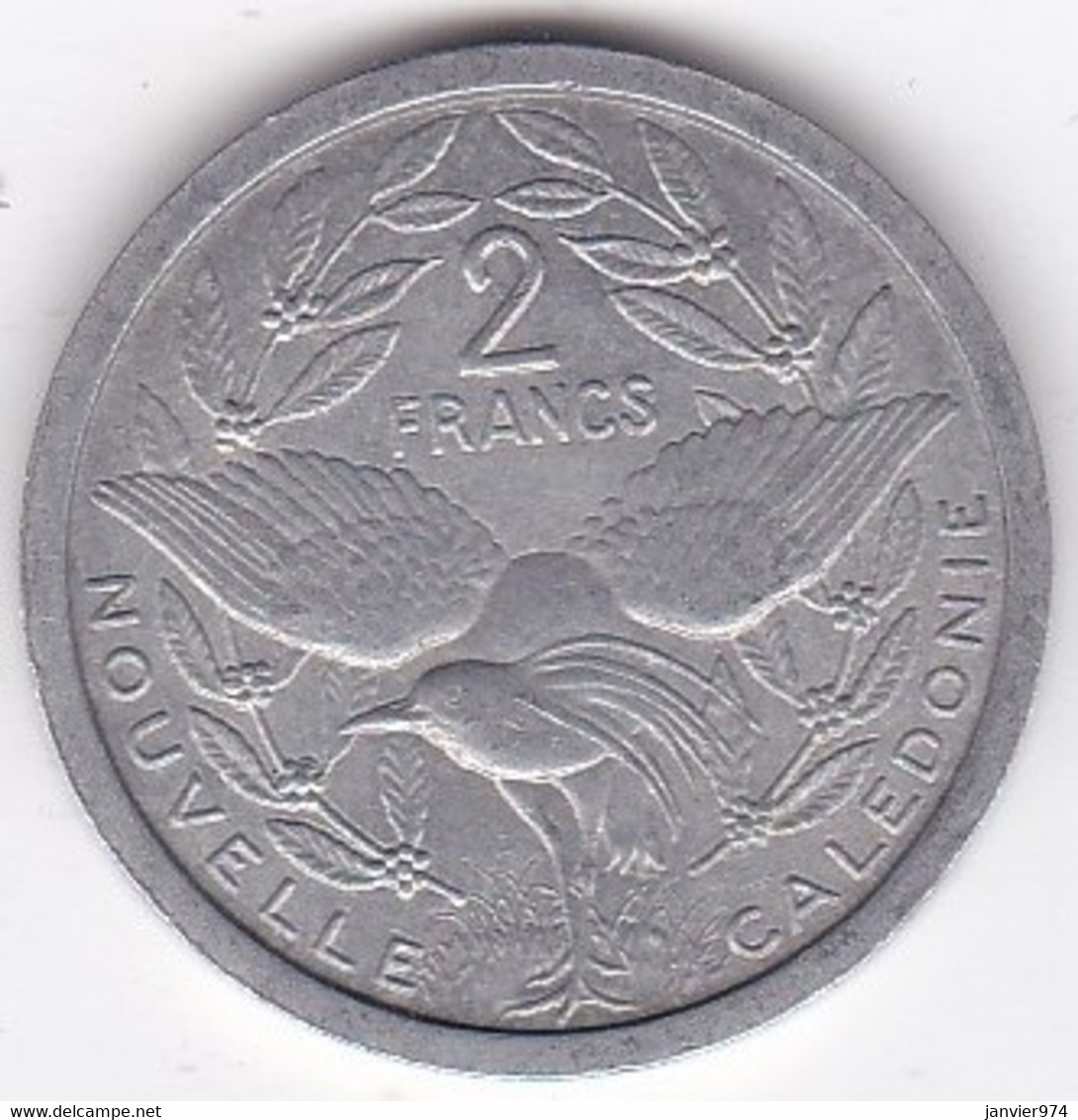 Nouvelle-Calédonie – Union Française. 2 Francs 1949. Aluminium - Nouvelle-Calédonie