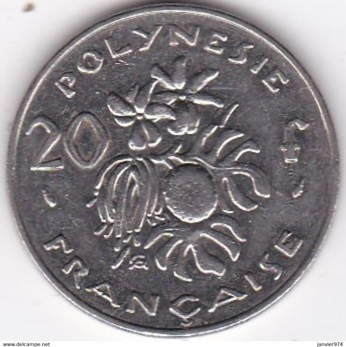 Polynésie Française. 20 Francs 1983 , En Nickel - French Polynesia