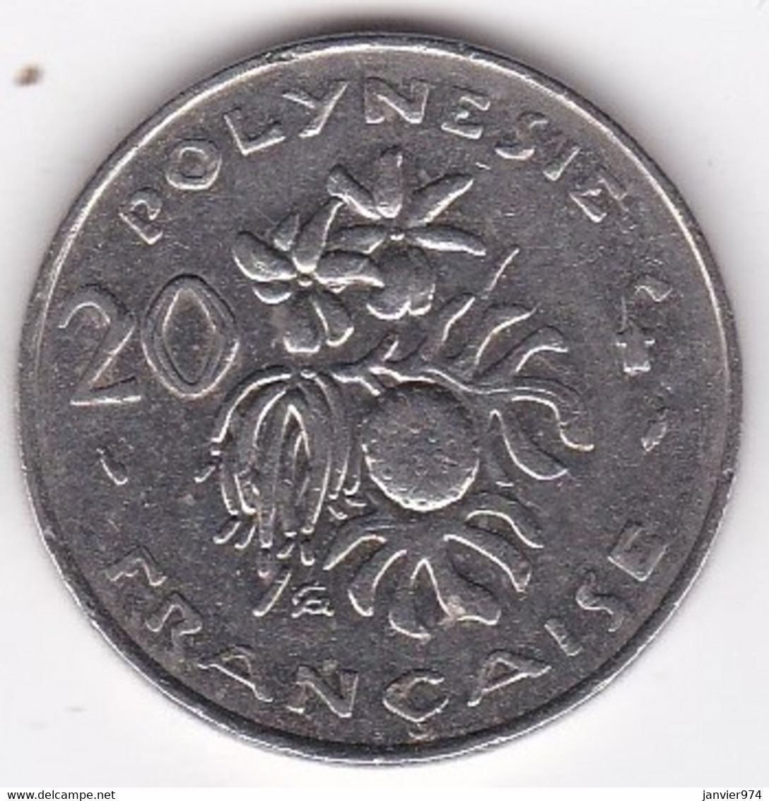 Polynésie Française. 20 Francs 1988 , En Nickel - Polinesia Francesa