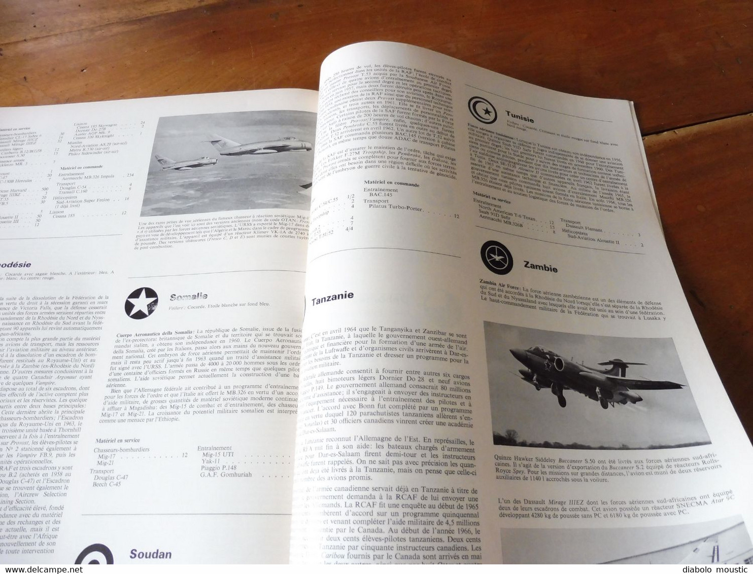 1967 INTERAVIA  - Les Avions De Combat Du Monde ; Pub (Corsair, Concorde, F1, Etc) - Aviación