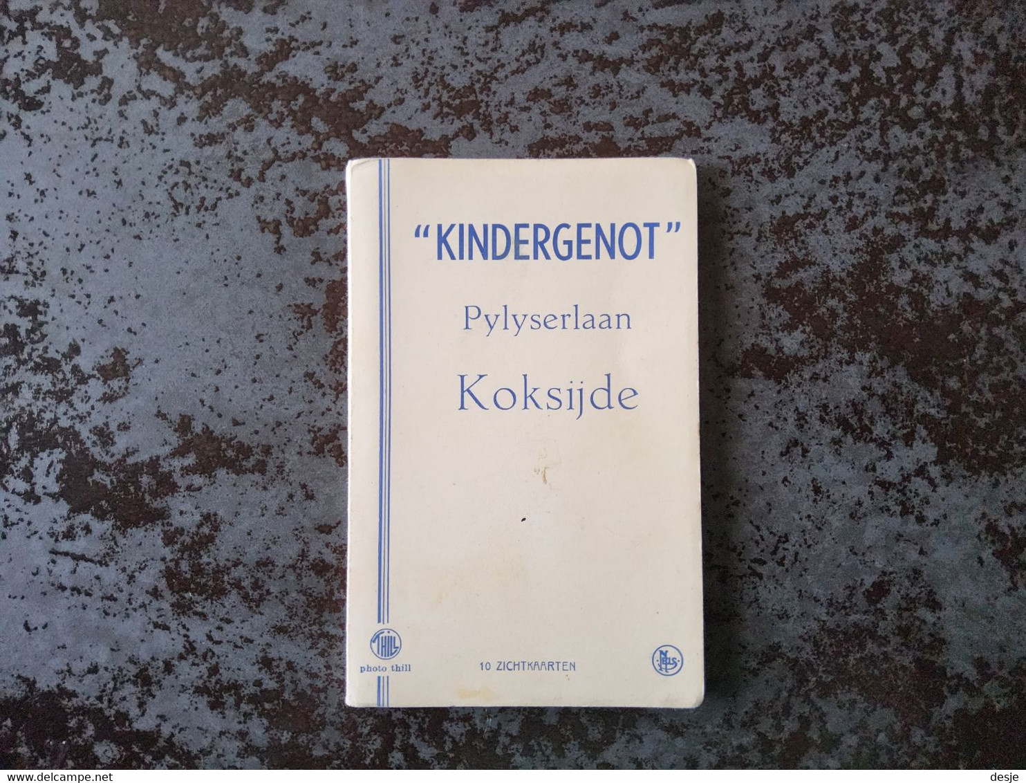 Pylyserlaan Koksijde " Kindergenot", 10 Zichtkaarten - De Haan