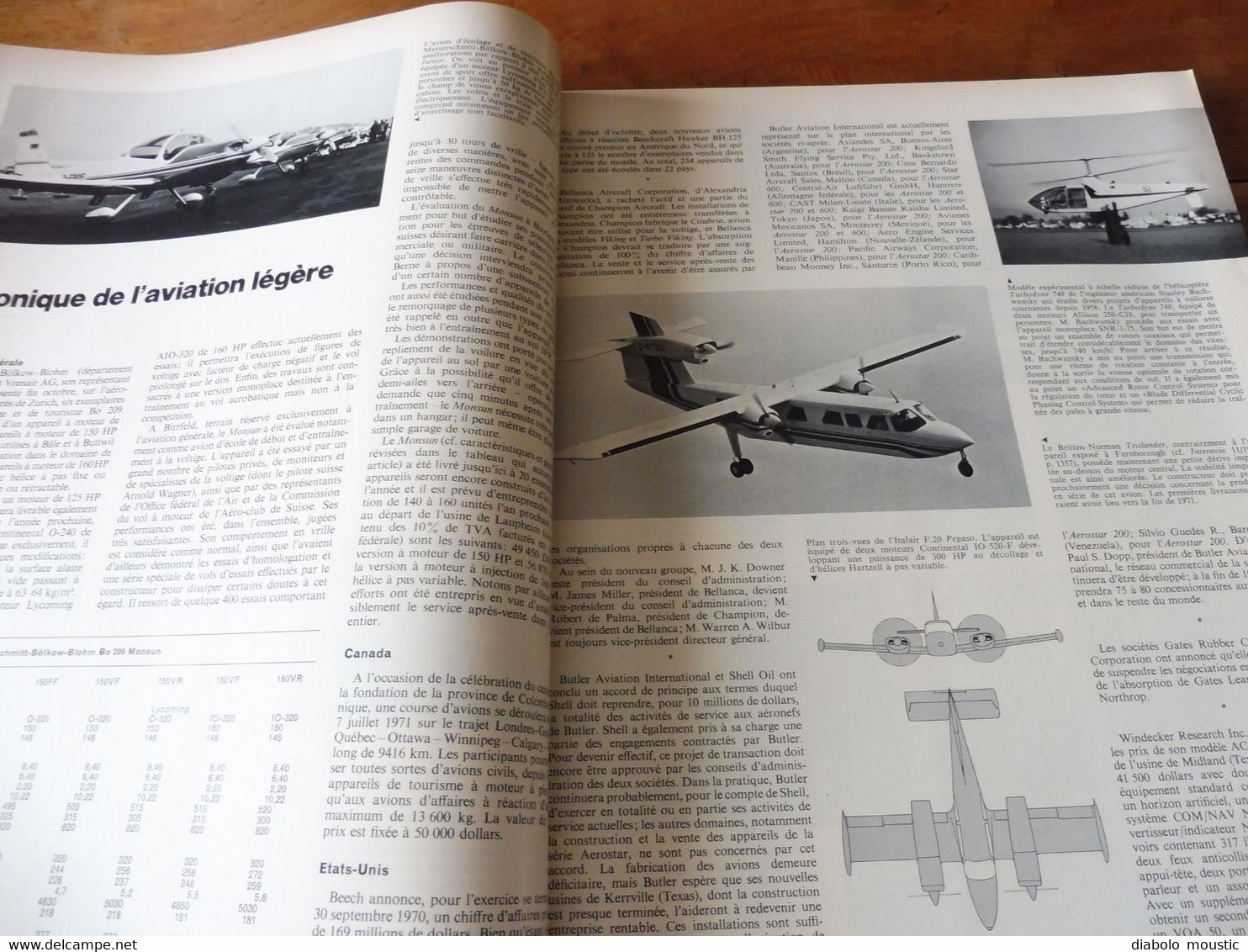 1970 INTERAVIA  - Industrie aéronautique tchécoslovaque au salon de Brno; Le programme F-15; Pub  Airbus A 300 B;