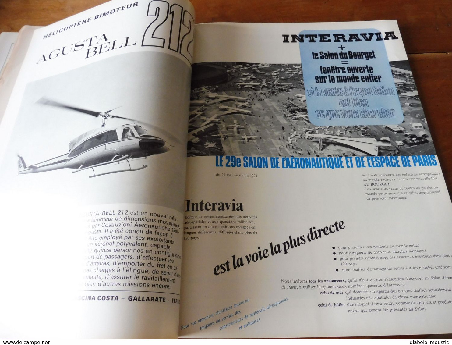 1970 INTERAVIA  - Industrie aéronautique tchécoslovaque au salon de Brno; Le programme F-15; Pub  Airbus A 300 B;