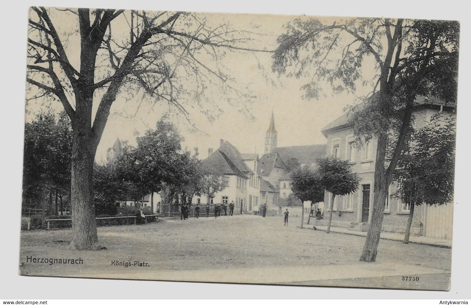 Herzognaurach Konigs Platz Ca 1912y. E809 - Herzogenaurach