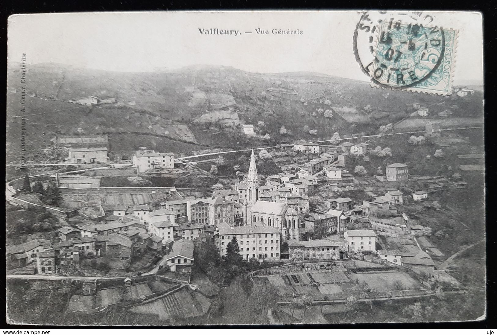 42 -  VALFLEURY - Vue Générale - Saint Just Saint Rambert