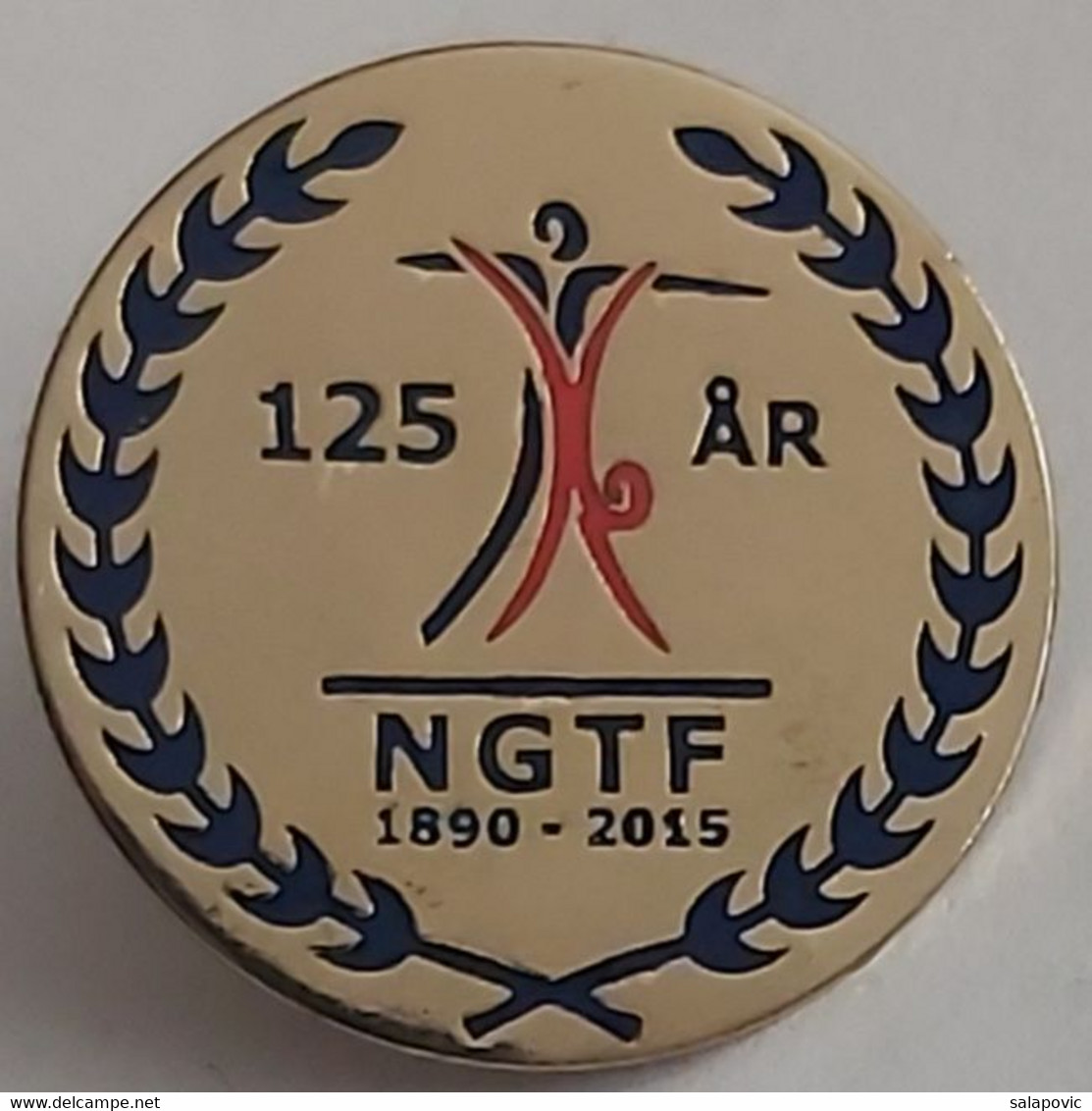 Norges Gymnastikk- Og Turnforbund, NGTF, Norway Gymnastics Federation Association Union PIN A11/5 - Gymnastique