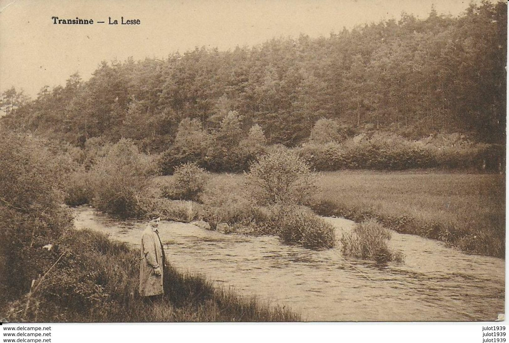 TRANSINNE ..-- La LESSE . De REDU Vers NIMY .  Voir Verso . - Libin