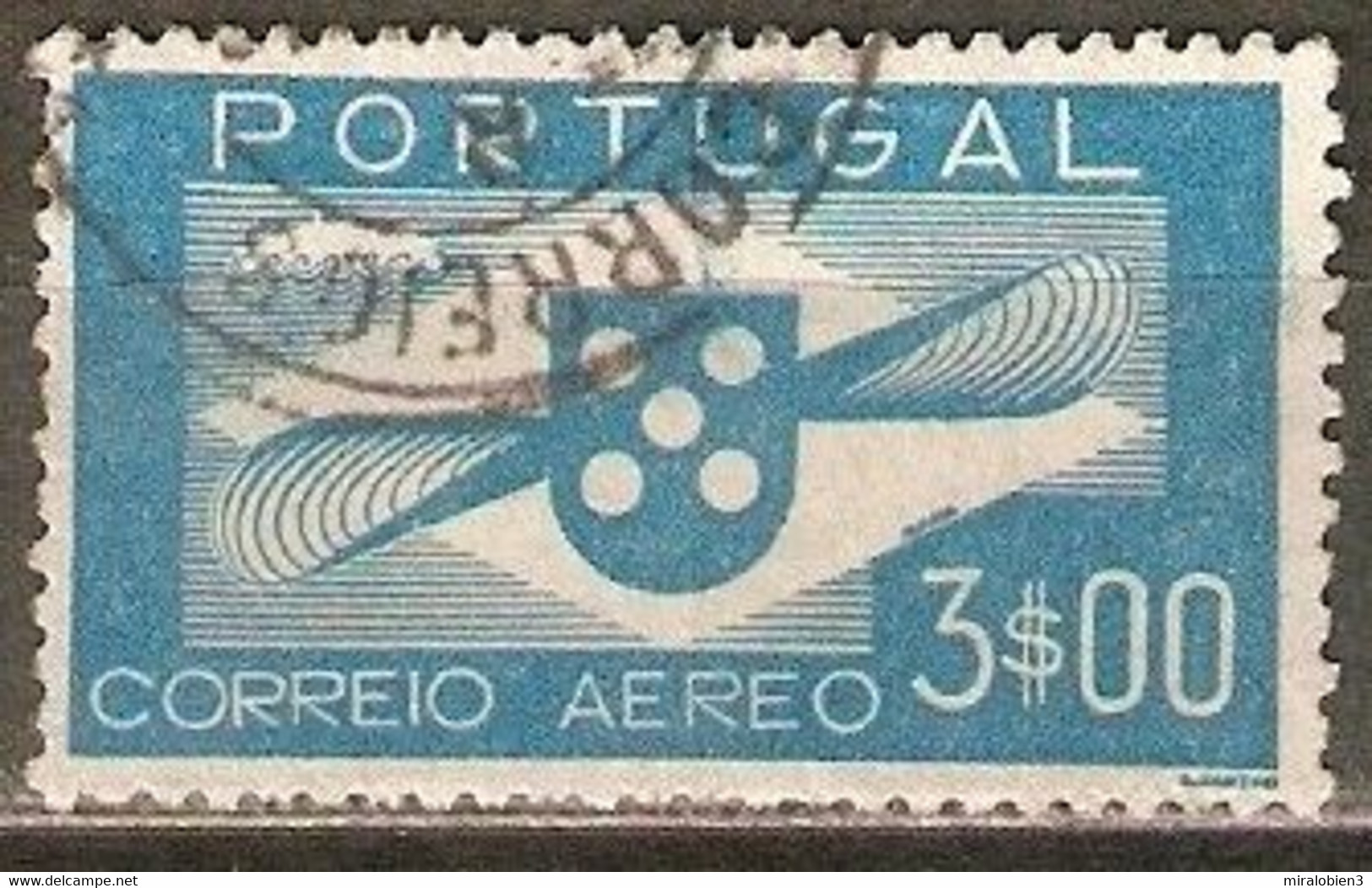 PORTUGAL CORREO AEREO YVERT NUM. 4 USADO - Usati