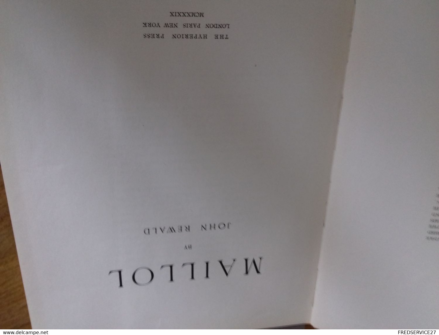 36/ MAILLOL TEH HYPERION PRESS LONDON PARIS NEW YORK 1939 - Ontwikkeling