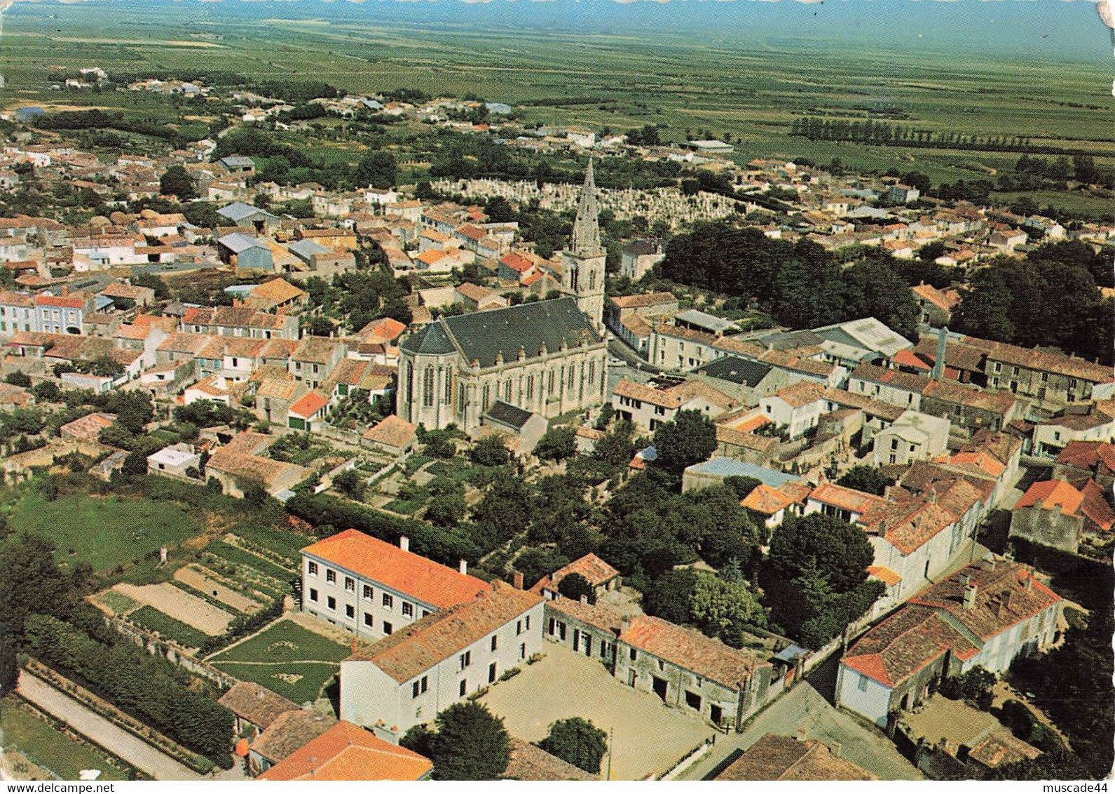 SAINT MICHEL EN LHERM - VUE GENRALE ET LA MAISON FAMILIAL - Saint Michel En L'Herm