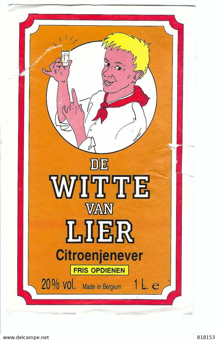 DE WITTE VAN LIER  Citroenjenever - Lier