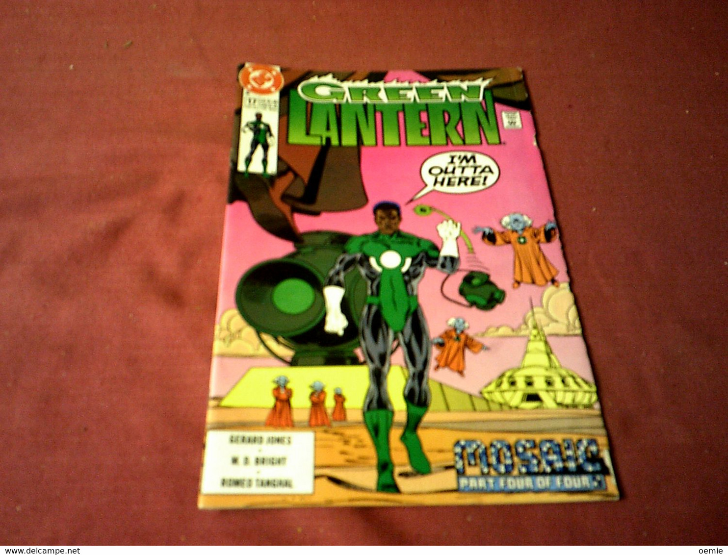 GREEN  LANTERN   N° 17 OCT 91 - DC