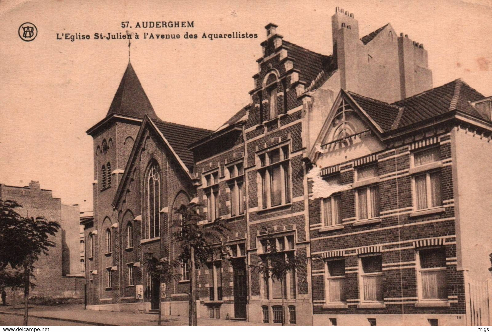 Auderghem - L'Église St. Julien à L'Avenue Des Aquarellistes - Oudergem - Auderghem