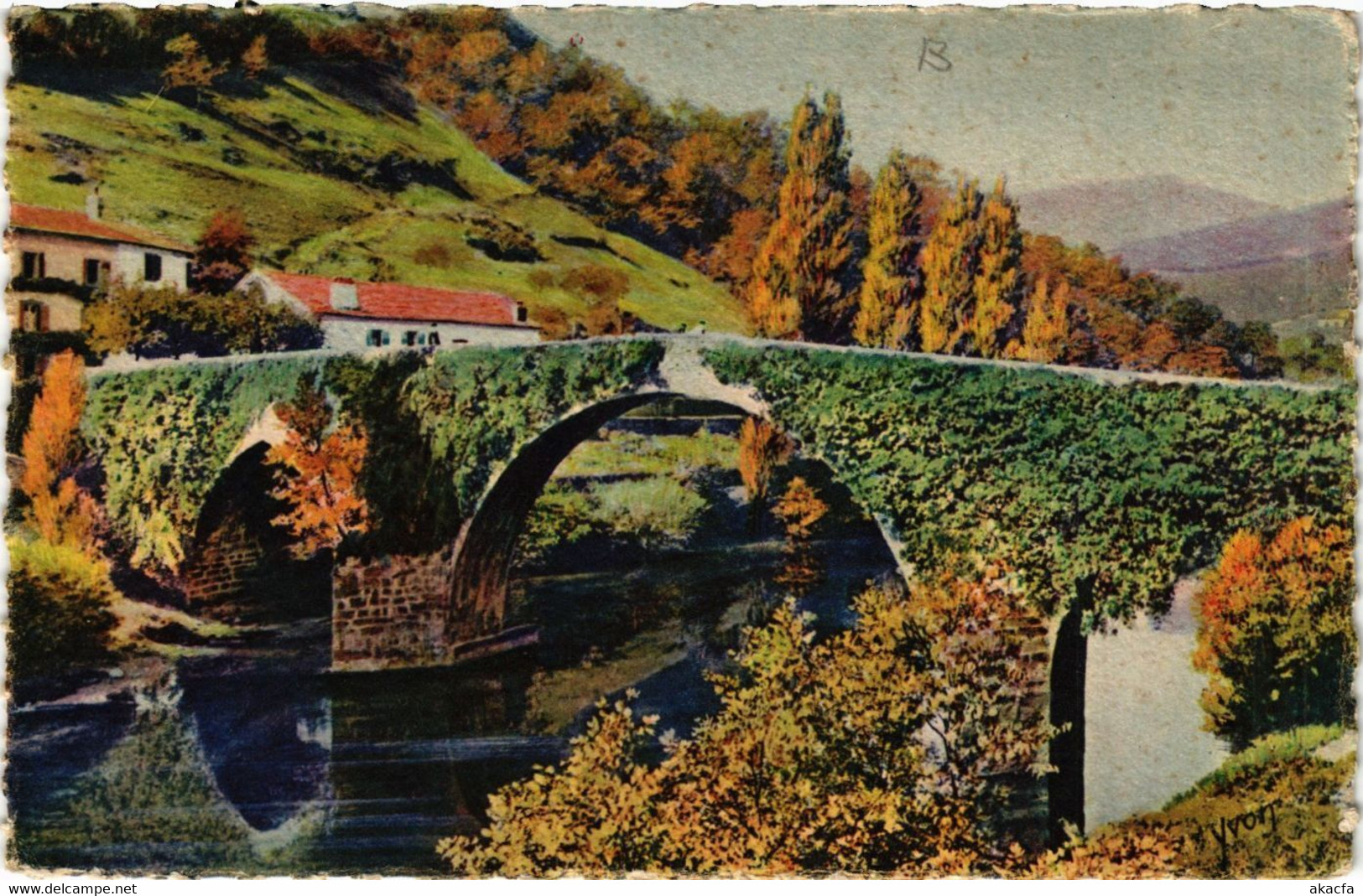 CPA Le Pays Basque BIDARRAY-Le Tres Pittoresque Et Vieux Pont (411979) - Bidarray