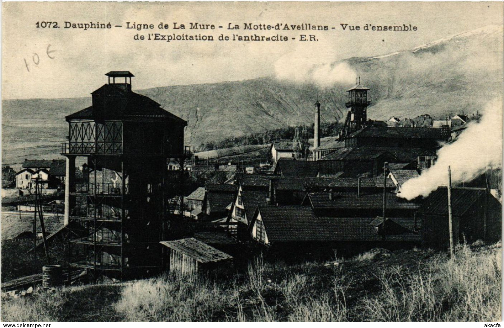 CPA Ligne De LA MURE - La Motte-d'Aveillans - Vue D'ensemble (489572) - Motte-d'Aveillans