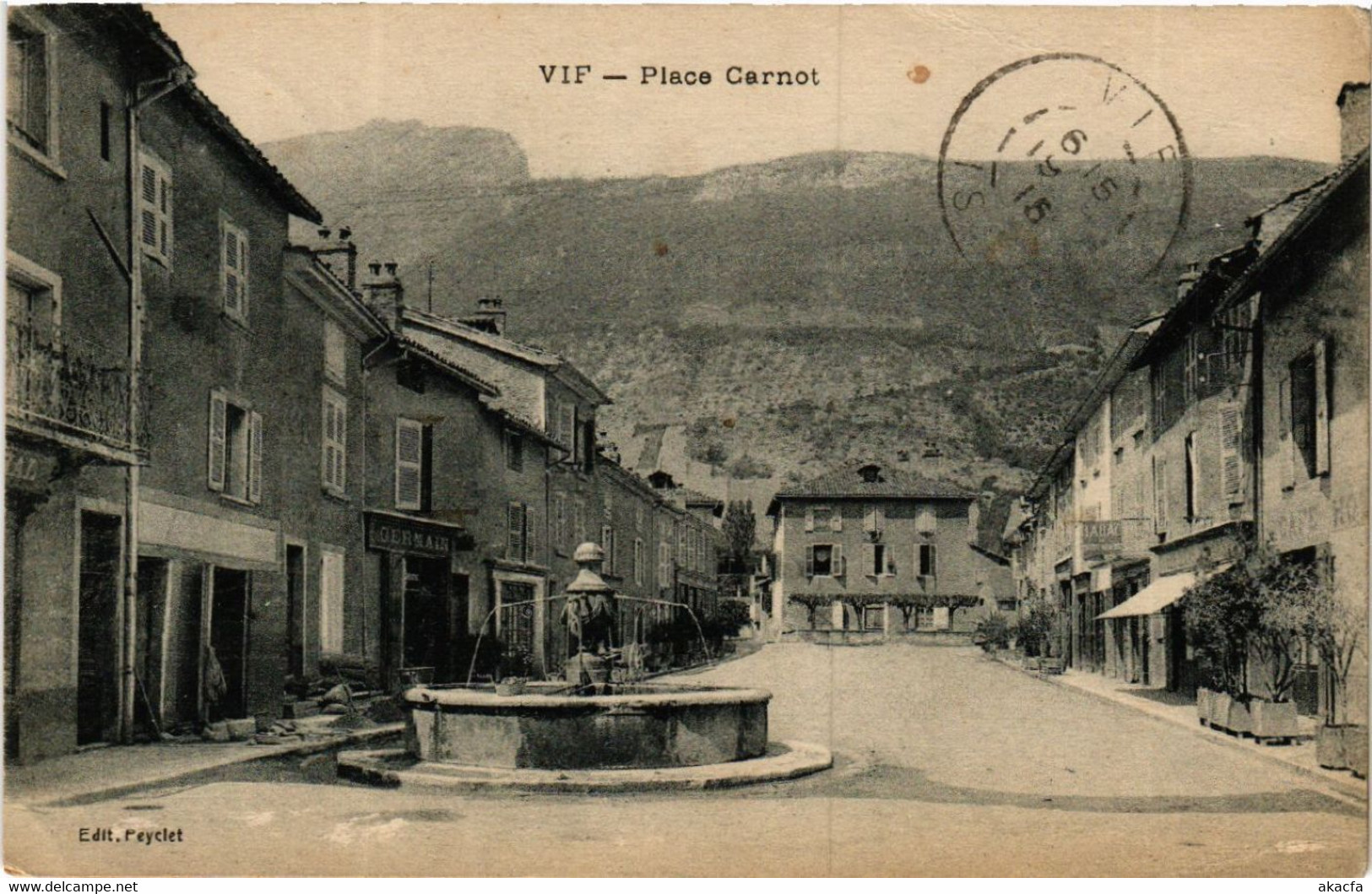 CPA Vif - Place Carnot (489630) - Vif