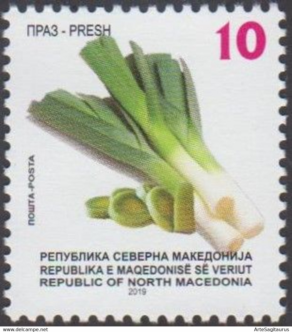 NORTH MACEDONIA, 2019, STAMPS, MICHEL 882/887 - VEGETABLES + - Gemüse