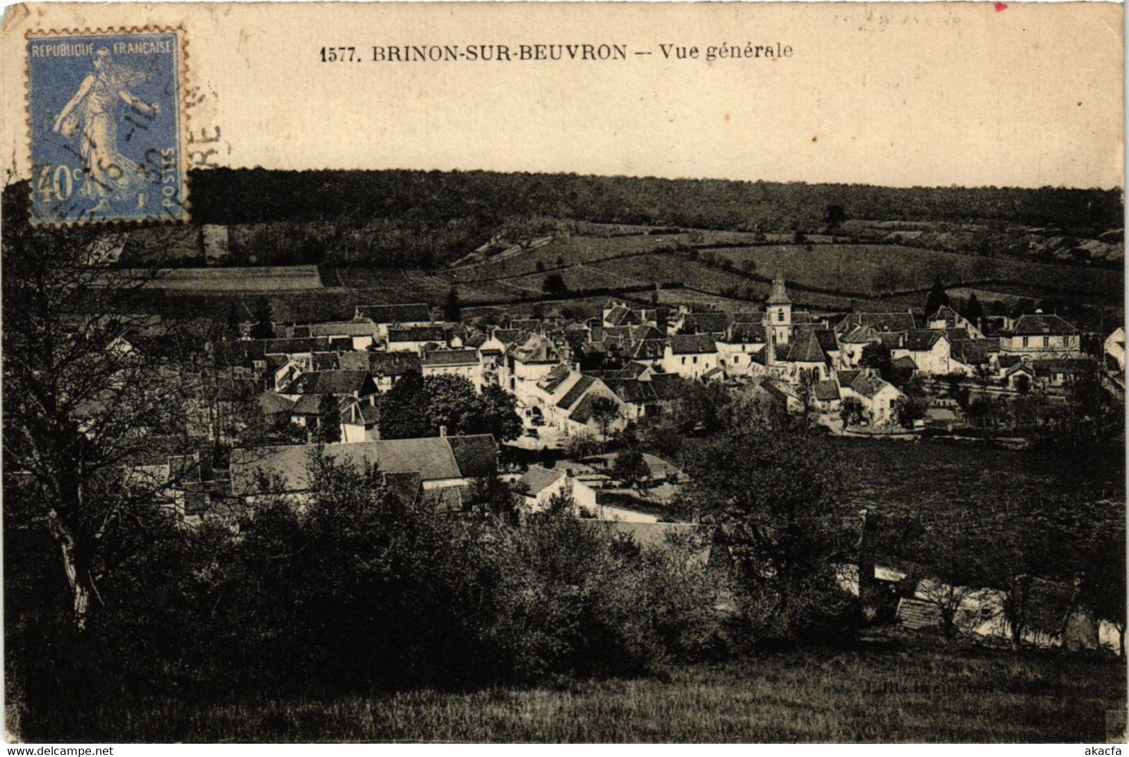 CPA BRINON-sur-BEUVRON-Vue Générale (420936) - Brinon Sur Beuvron