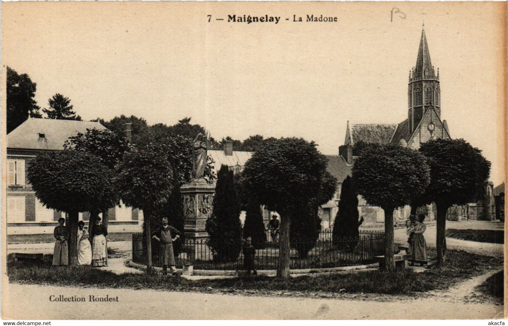 CPA MAIGNELAY - La Madone (423401) - Maignelay Montigny