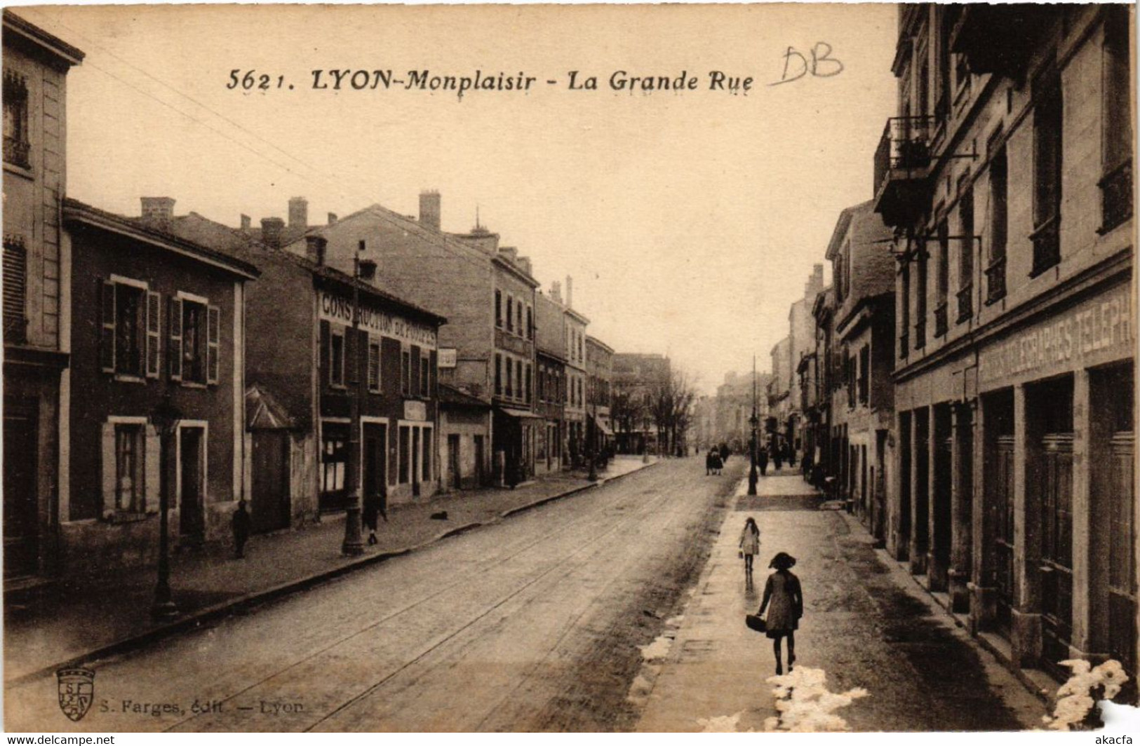 CPA LYON-MONPLAISIR - La Grande Rue (442610) - Lyon 8