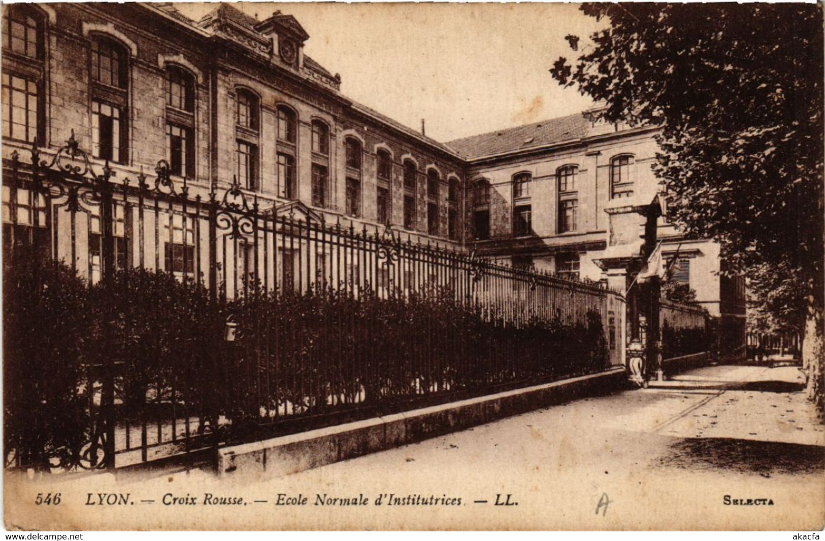 CPA LYON Croix Rousse-École Normale D'Institutrices (442642) - Lyon 4