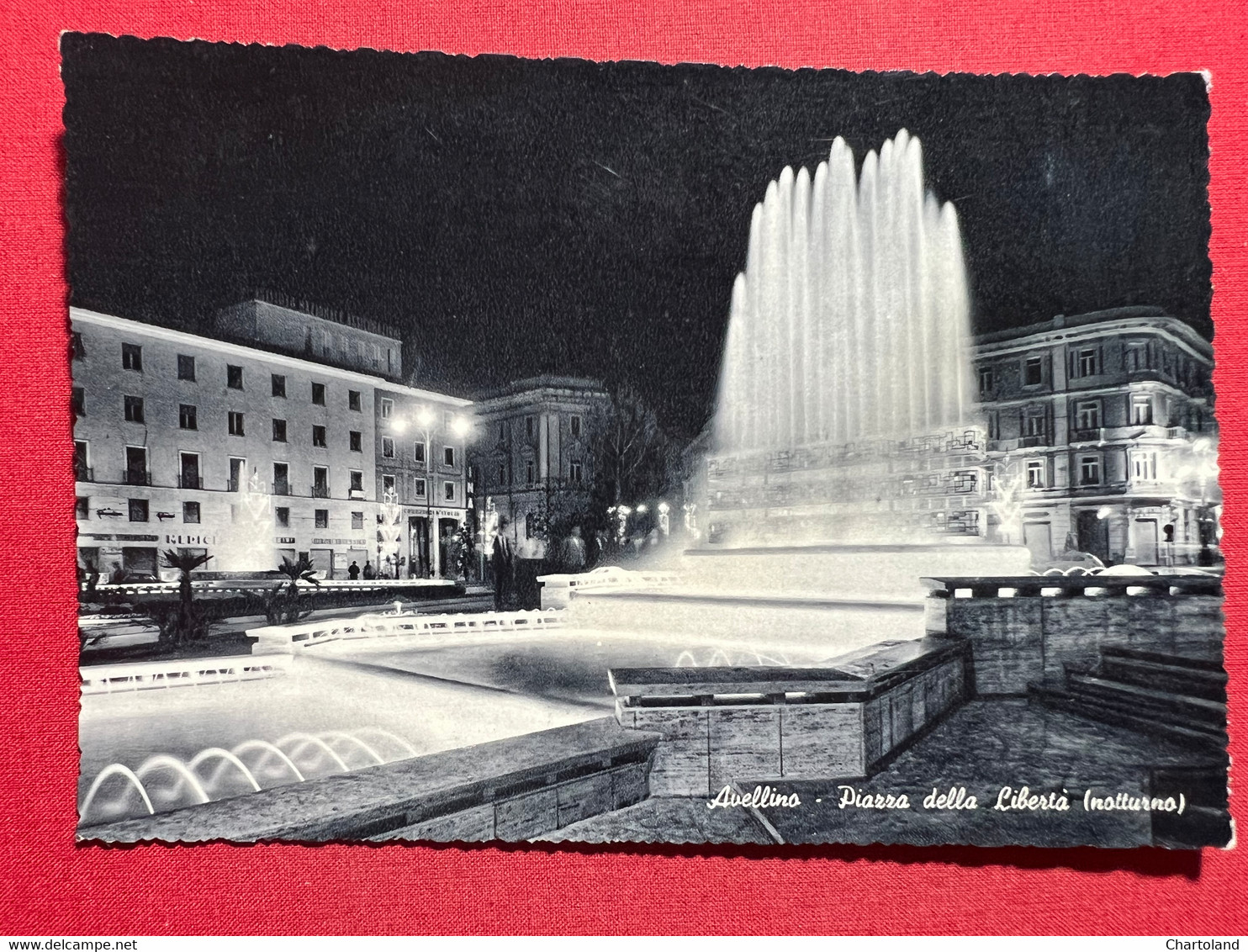 Cartolina - Avellino - Piazza Della Libertà - 1950 Ca. - Avellino