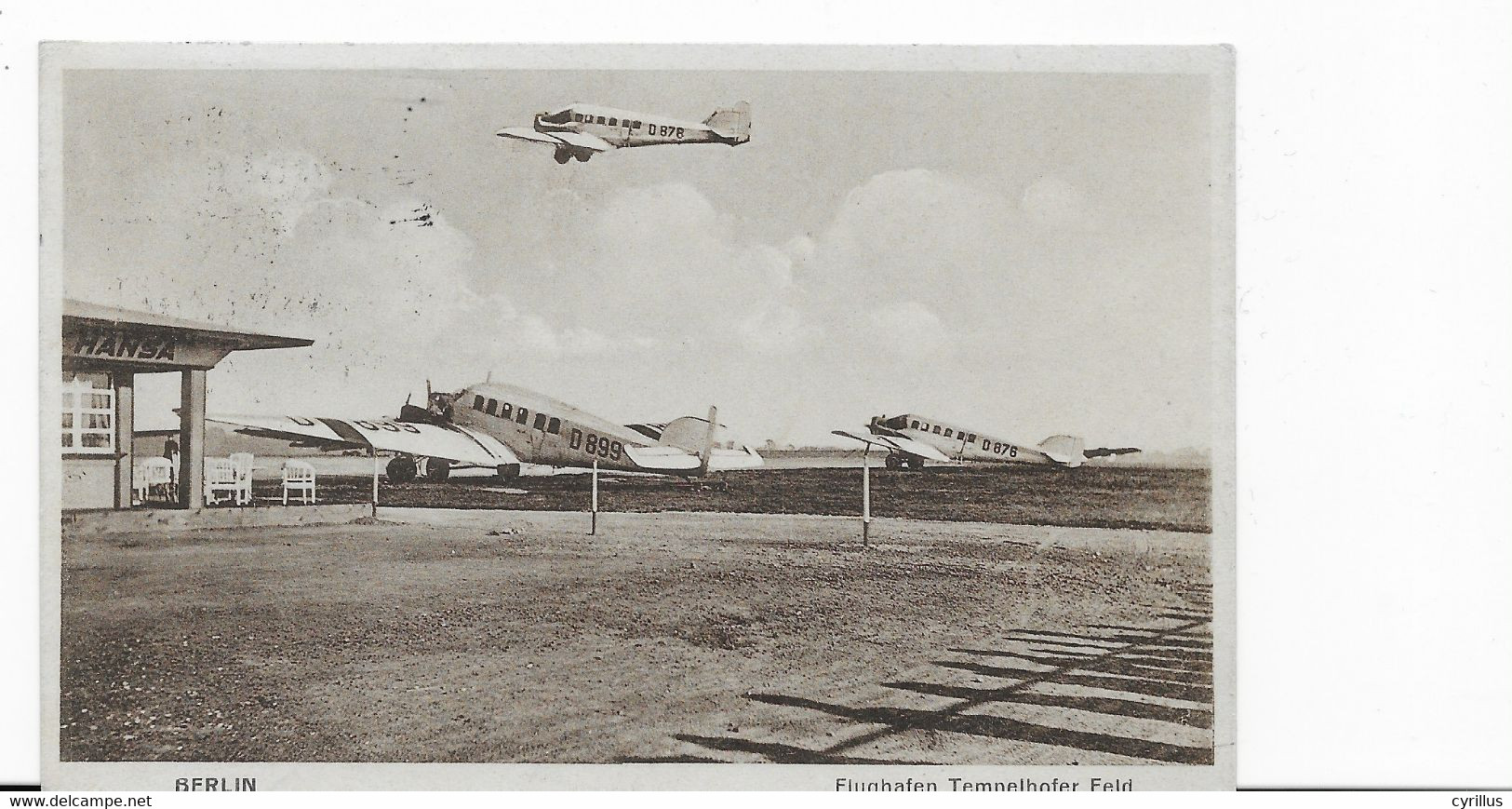 Berlin-Tempelhof - Flughafen Tempelhofer Feld - Tempelhof