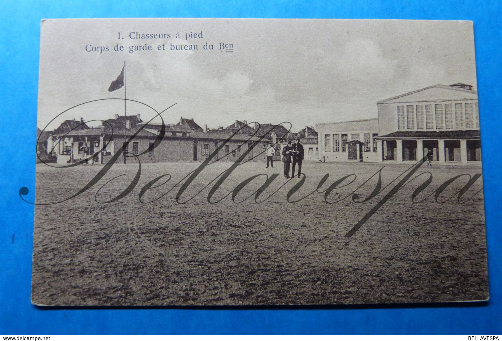 1 Chausseurs à Pied  Caserne-Corps De Garde (voir Eglise) Lot 3 X Cpa - Barracks