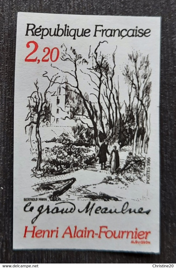 France 1986  N°2443  **TB Cote 20€ - 1981-1990