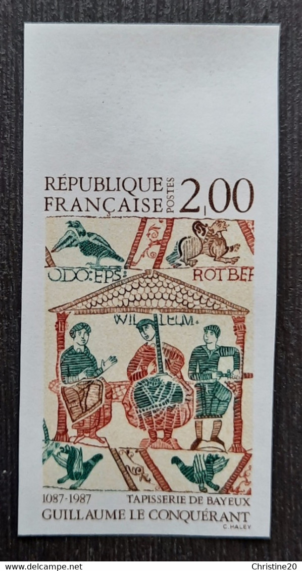 France 1987  N°2492 BdF  **TB Cote 20€ - 1981-1990