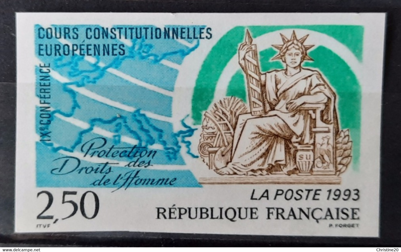 France 1993  N°2808  **TB Cote 30€ - 1991-2000